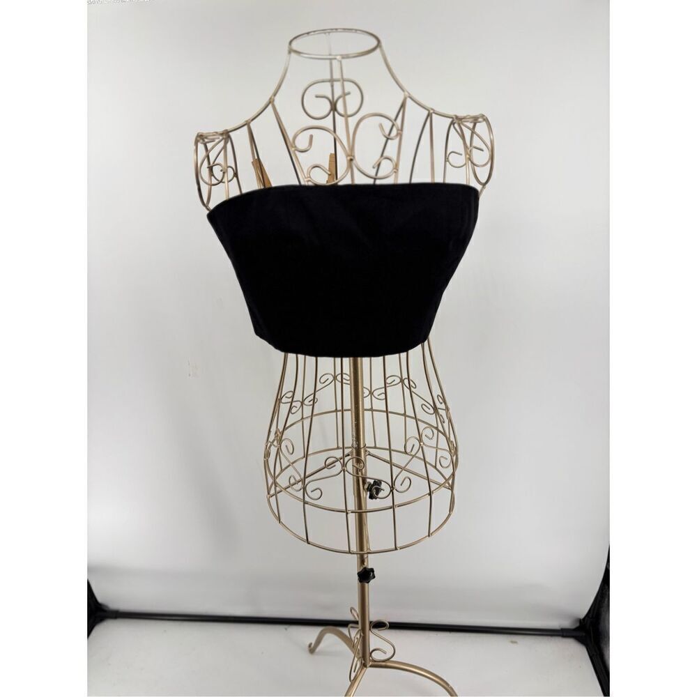 STAUD Nyla Black Strapless Top Size 2 NWT